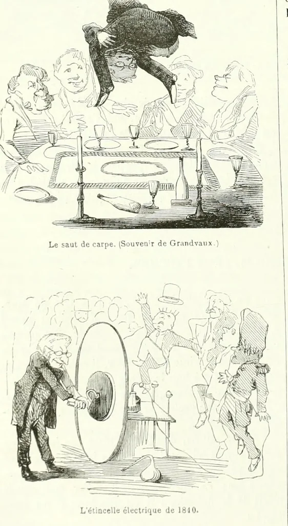 An illustration from Revue comique à l'usage des gens sérieux, 1848, leaf 251