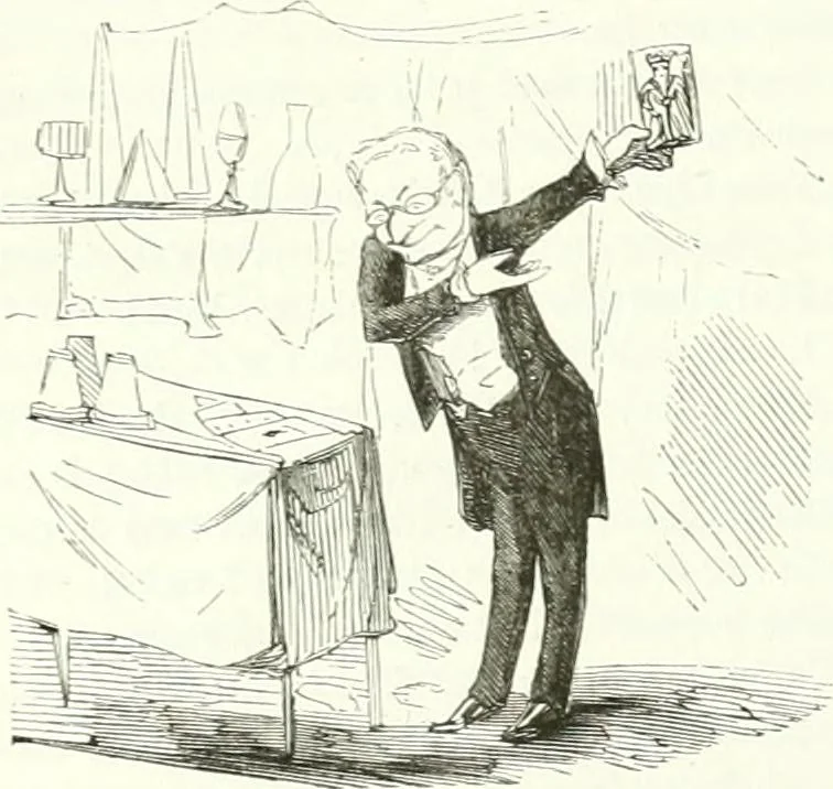 An illustration from Revue comique à l'usage des gens sérieux, 1848, leaf 255