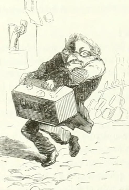 An illustration from Revue comique à l'usage des gens sérieux, 1848, leaf 255