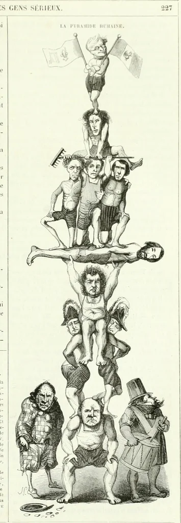 An illustration from Revue comique à l'usage des gens sérieux, 1848, leaf 256