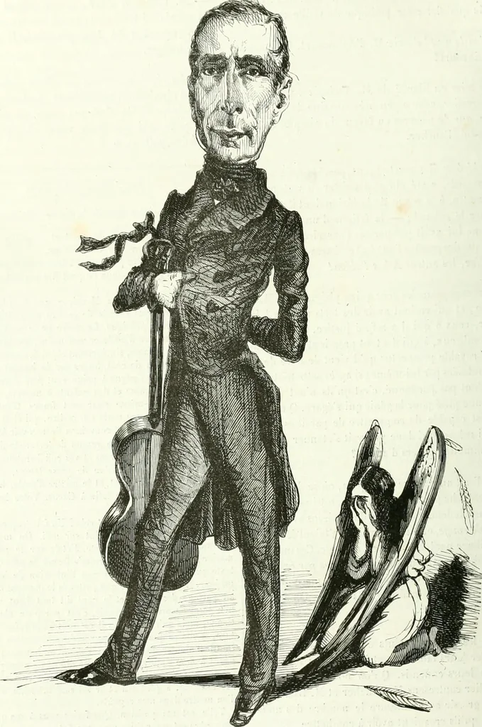 An illustration from Revue comique à l'usage des gens sérieux, 1848, leaf 259