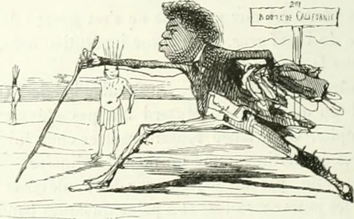 An illustration from Revue comique à l'usage des gens sérieux, 1848, leaf 263
