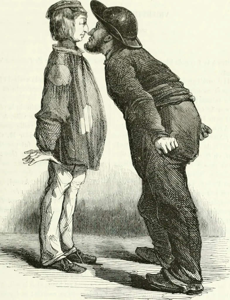 An illustration from Revue comique à l'usage des gens sérieux, 1848, leaf 264