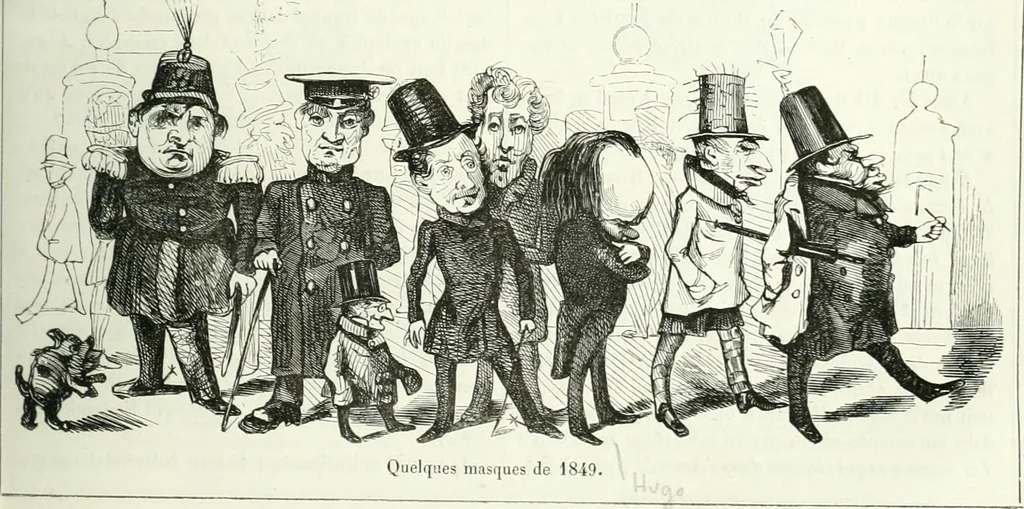 An illustration from Revue comique à l'usage des gens sérieux, 1848, leaf 264