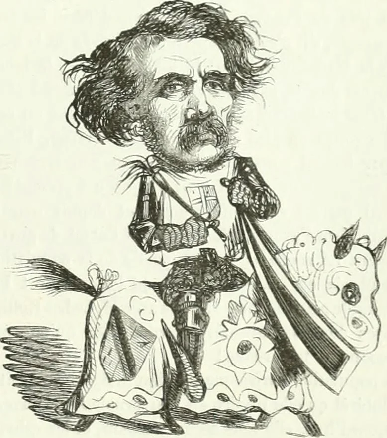 An illustration from Revue comique à l'usage des gens sérieux, 1848, leaf 266