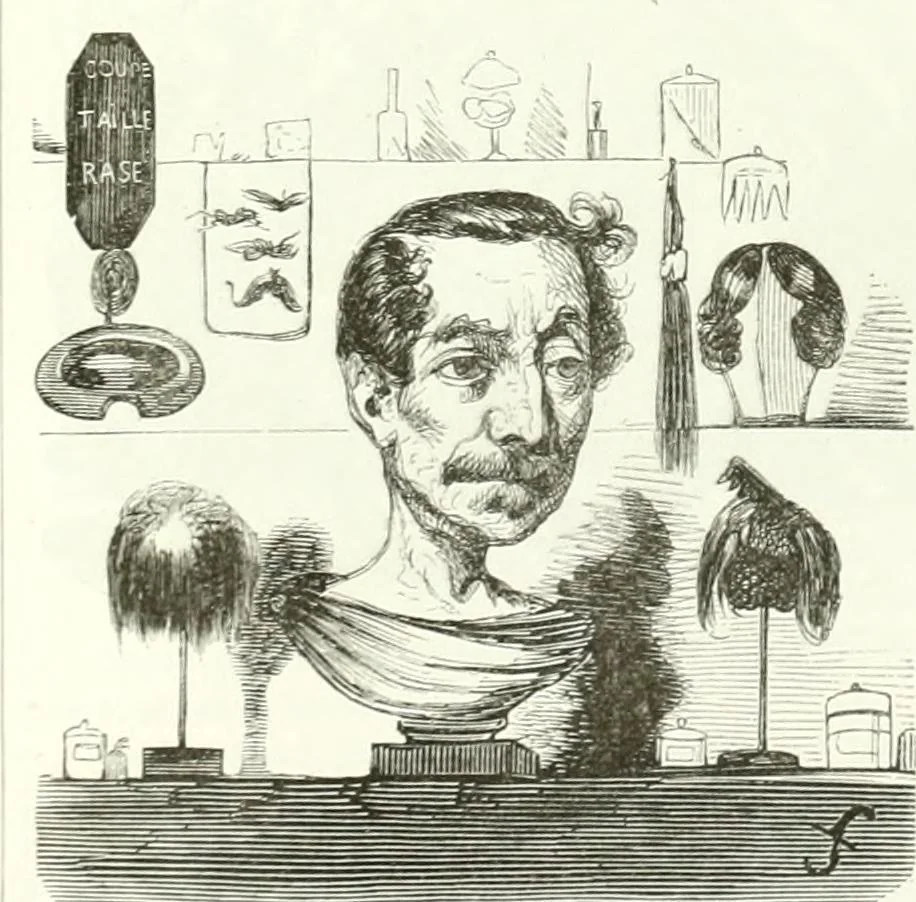 An illustration from Revue comique à l'usage des gens sérieux, 1848, leaf 269