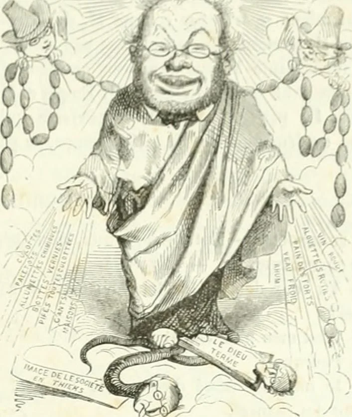 An illustration from Revue comique à l'usage des gens sérieux, 1848, leaf 280