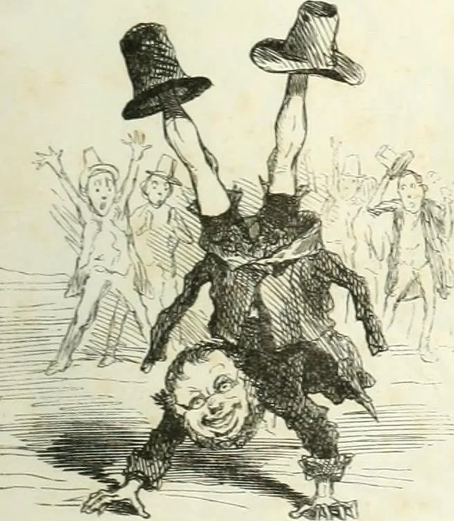 An illustration from Revue comique à l'usage des gens sérieux, 1848, leaf 280