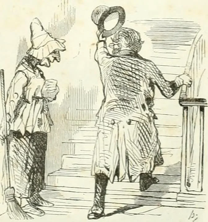 An illustration from Revue comique à l'usage des gens sérieux, 1848, leaf 280