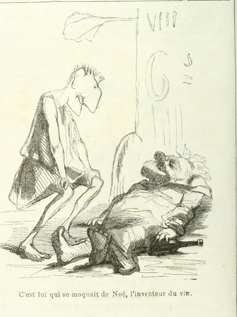 An illustration from Revue comique à l'usage des gens sérieux, 1848, leaf 281