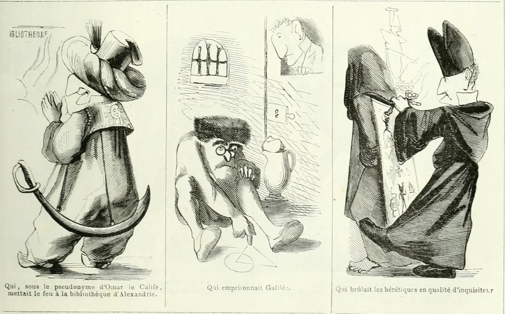 An illustration from Revue comique à l'usage des gens sérieux, 1848, leaf 284