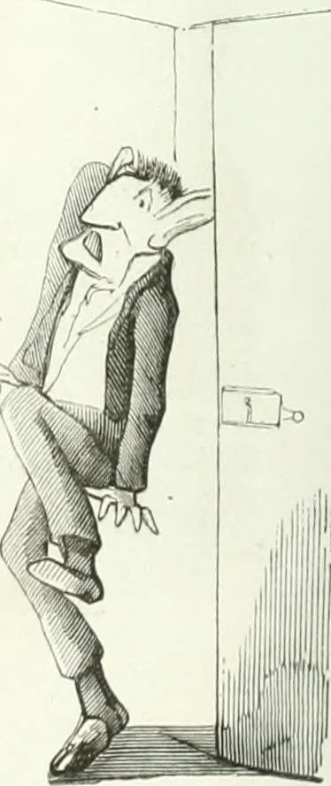 An illustration from Revue comique à l'usage des gens sérieux, 1848, leaf 297