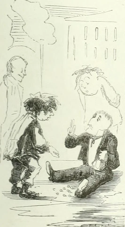 An illustration from Revue comique à l'usage des gens sérieux, 1848, leaf 298