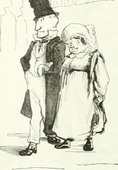 An illustration from Revue comique à l'usage des gens sérieux, 1848, leaf 302