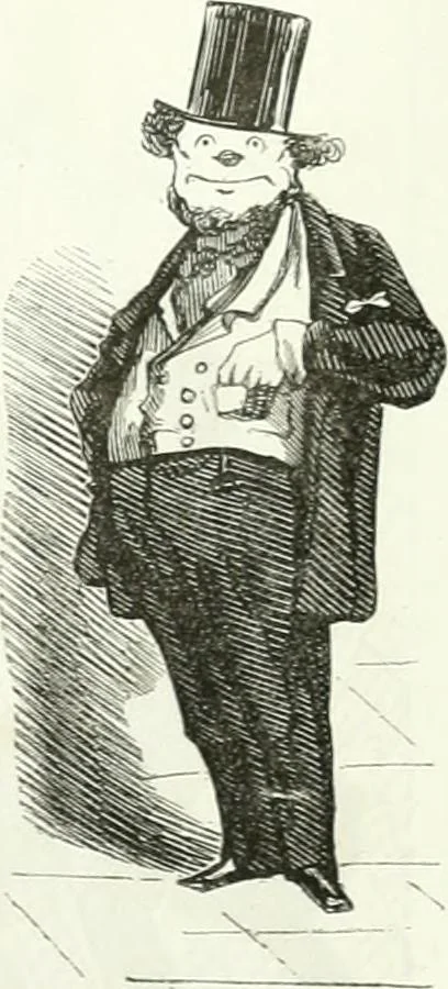 An illustration from Revue comique à l'usage des gens sérieux, 1848, leaf 314