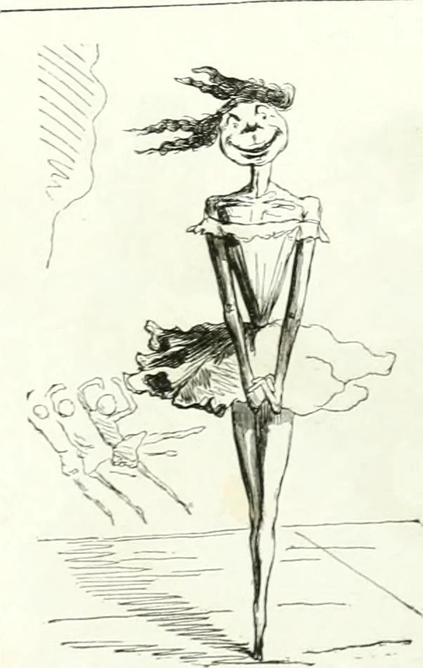 An illustration from Revue comique à l'usage des gens sérieux, 1848, leaf 317