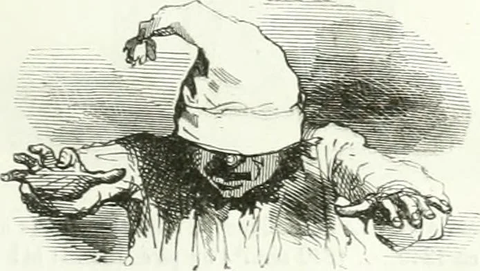 An illustration from Revue comique à l'usage des gens sérieux, 1848, leaf 32
