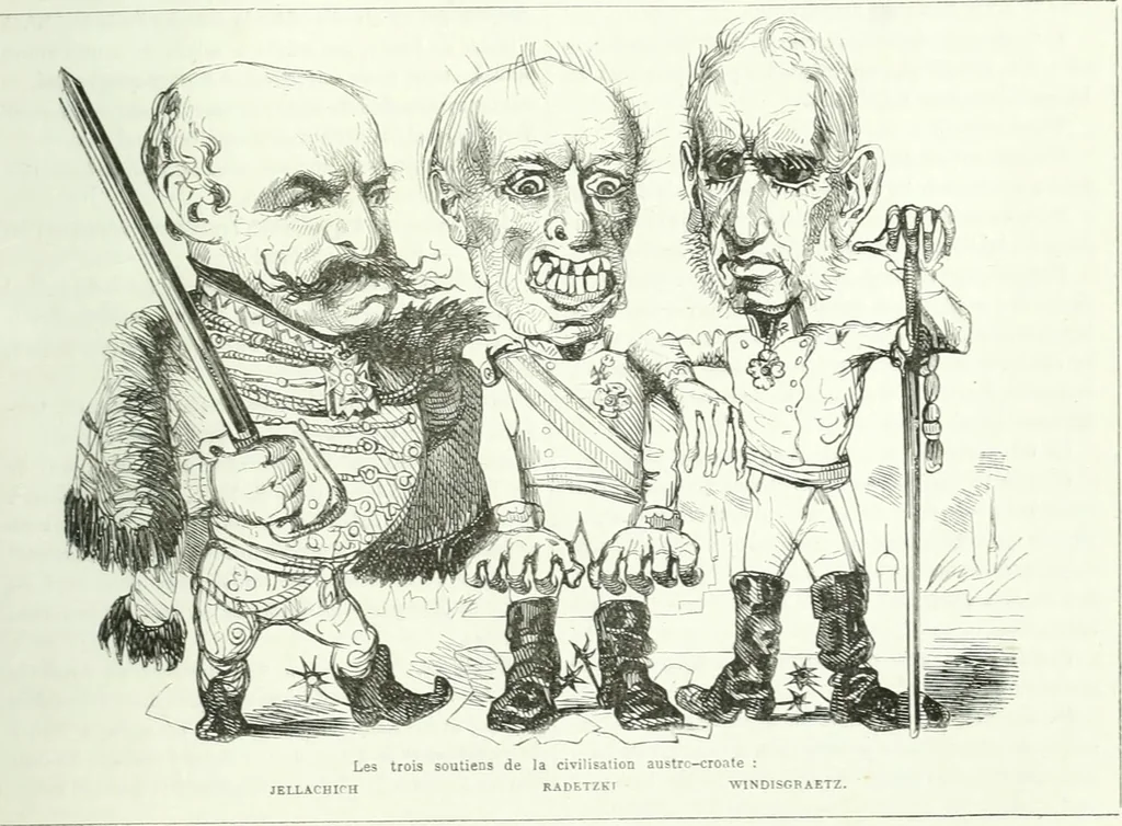 An illustration from Revue comique à l'usage des gens sérieux, 1848, leaf 334