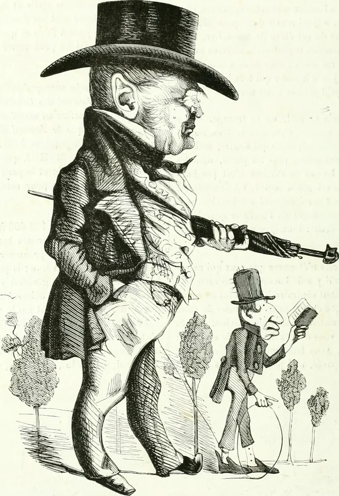 An illustration from Revue comique à l'usage des gens sérieux, 1848, leaf 339