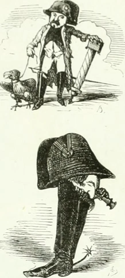 An illustration from Revue comique à l'usage des gens sérieux, 1848, leaf 34