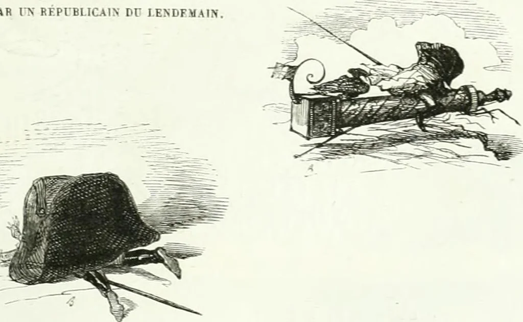 An illustration from Revue comique à l'usage des gens sérieux, 1848, leaf 34