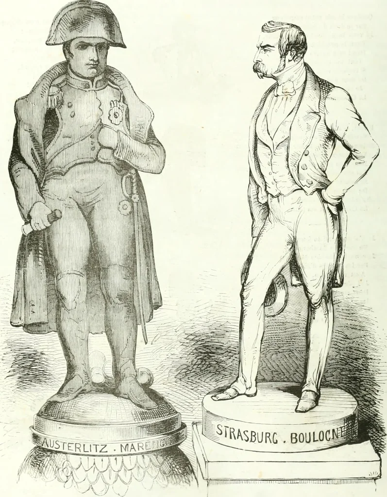 An illustration from Revue comique à l'usage des gens sérieux, 1848, leaf 35