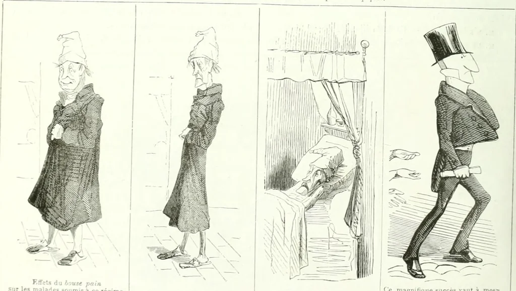 An illustration from Revue comique à l'usage des gens sérieux, 1848, leaf 351