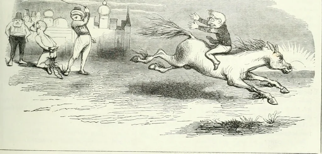 An illustration from Revue comique à l'usage des gens sérieux, 1848, leaf 362