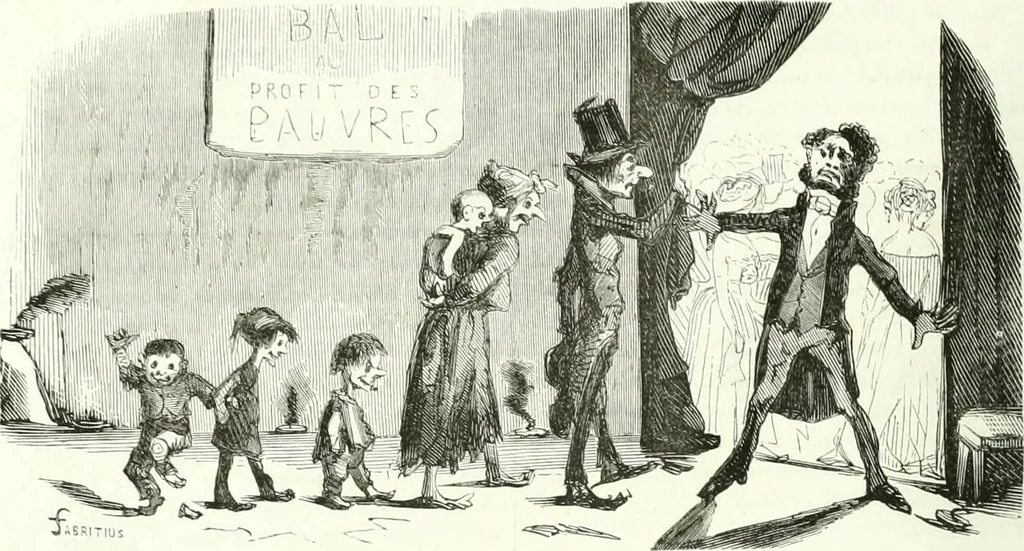 An illustration from Revue comique à l'usage des gens sérieux, 1848, leaf 369