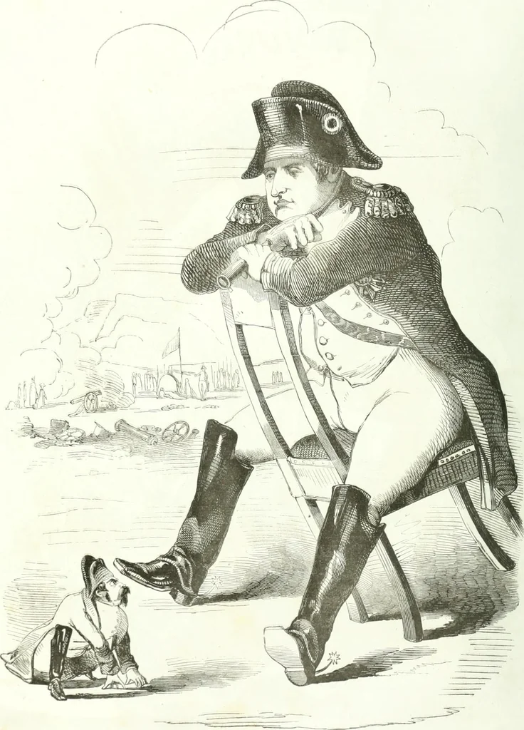 An illustration from Revue comique à l'usage des gens sérieux, 1848, leaf 37