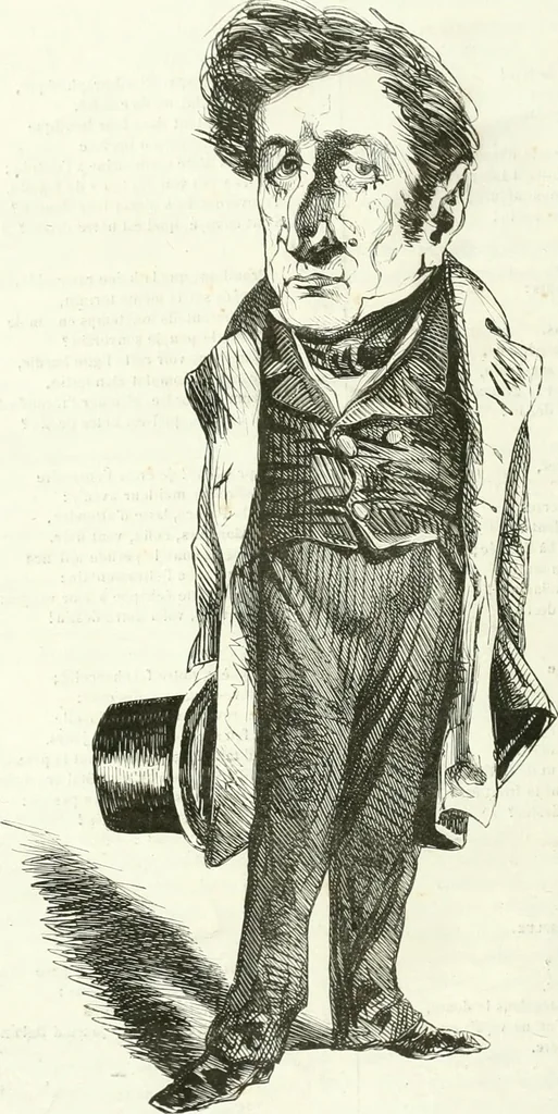 An illustration from Revue comique à l'usage des gens sérieux, 1848, leaf 387