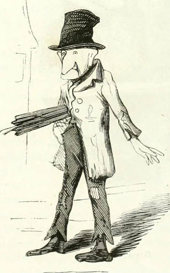 An illustration from Revue comique à l'usage des gens sérieux, 1848, leaf 397
