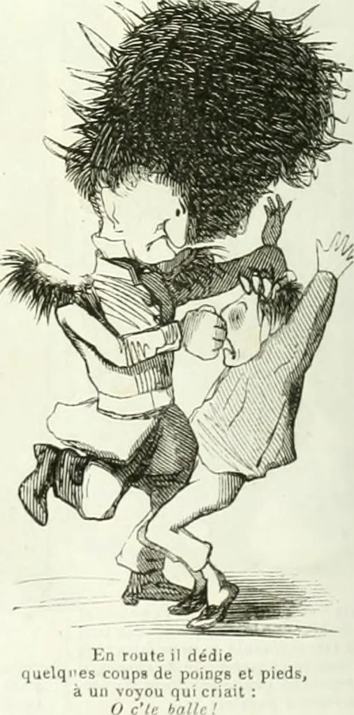 An illustration from Revue comique à l'usage des gens sérieux, 1848, leaf 399