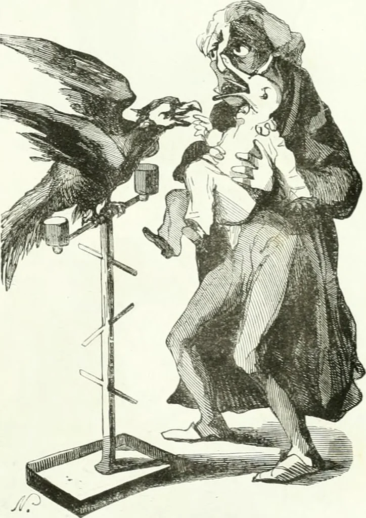 An illustration from Revue comique à l'usage des gens sérieux, 1848, leaf 40