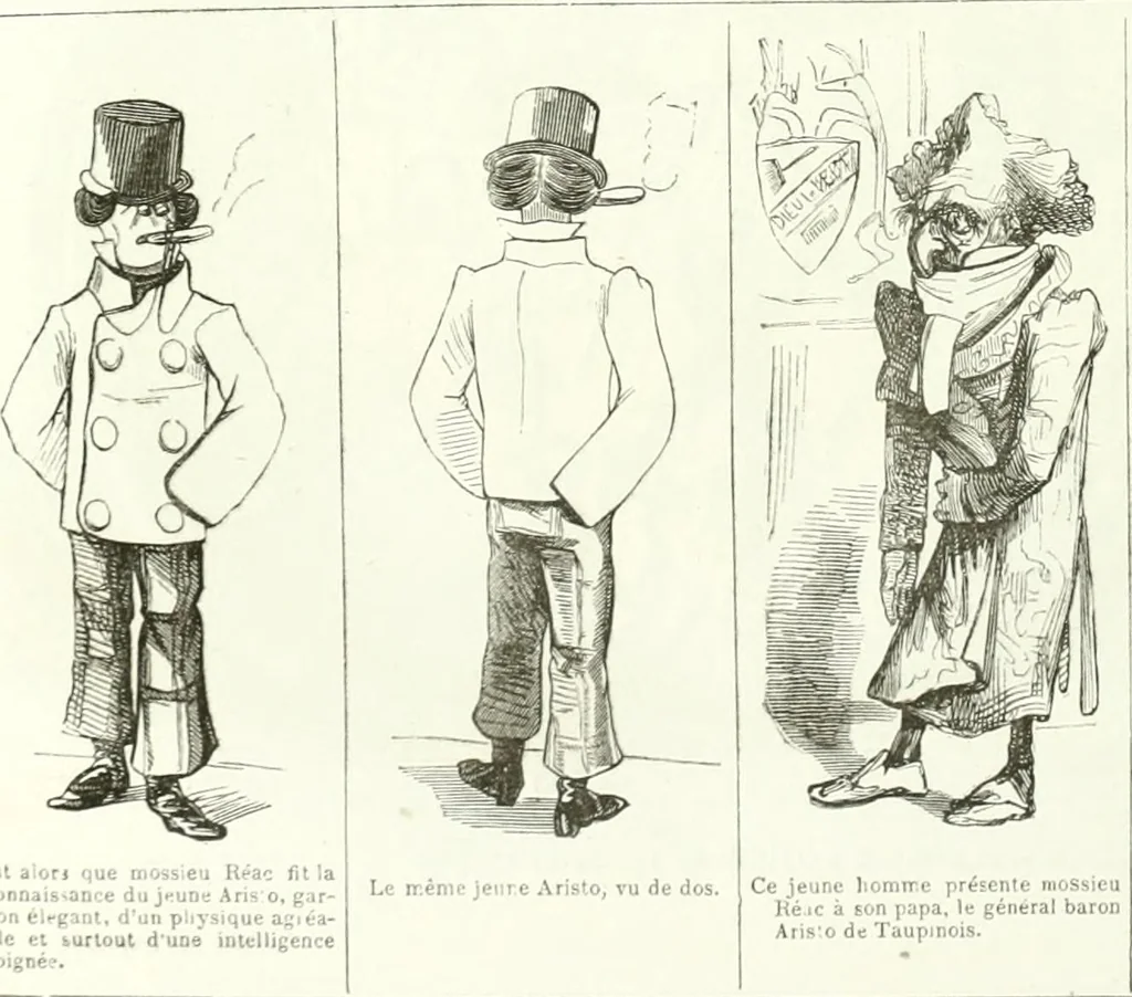 An illustration from Revue comique à l'usage des gens sérieux, 1848, leaf 409