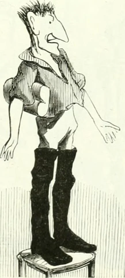 An illustration from Revue comique à l'usage des gens sérieux, 1848, leaf 429