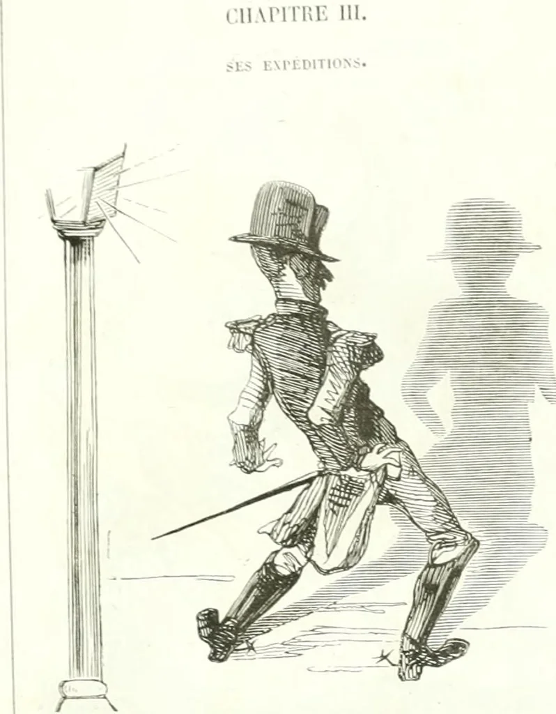 An illustration from Revue comique à l'usage des gens sérieux, 1848, leaf 43