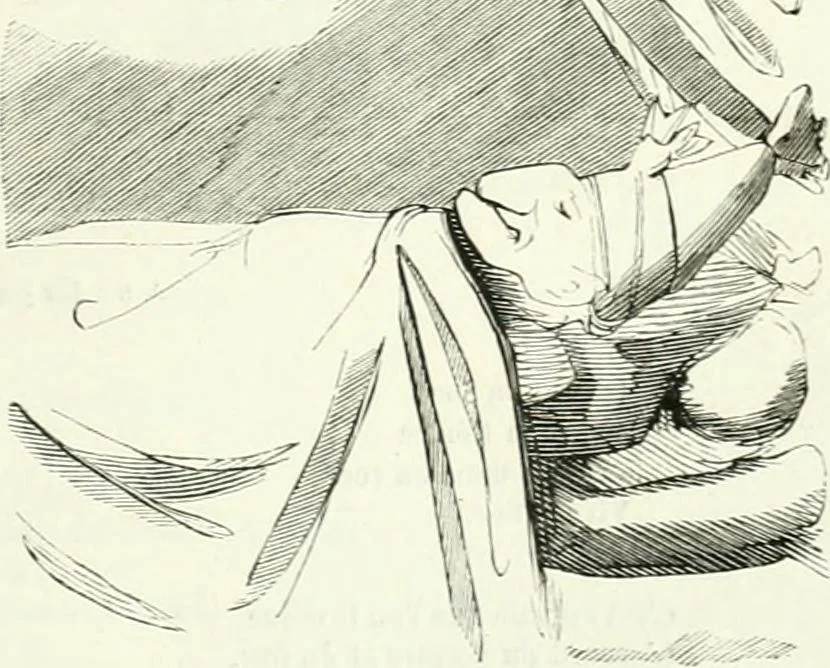 An illustration from Revue comique à l'usage des gens sérieux, 1848, leaf 444