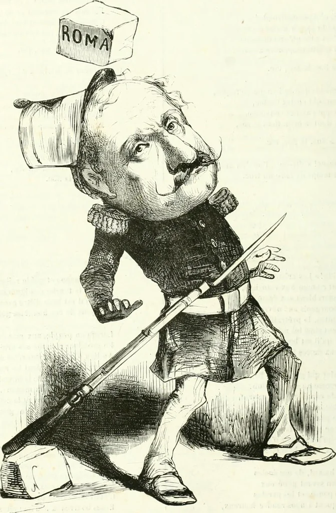 An illustration from Revue comique à l'usage des gens sérieux, 1848, leaf 447