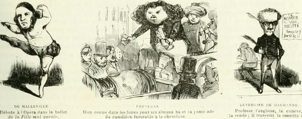 An illustration from Revue comique à l'usage des gens sérieux, 1848, leaf 456