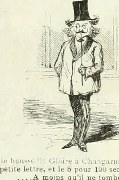 An illustration from Revue comique à l'usage des gens sérieux, 1848, leaf 462