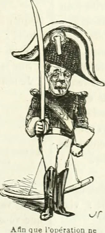 An illustration from Revue comique à l'usage des gens sérieux, 1848, leaf 468