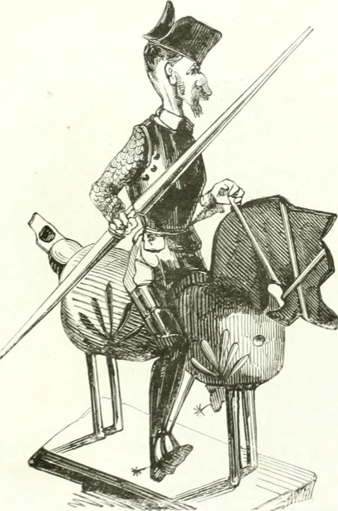 An illustration from Revue comique à l'usage des gens sérieux, 1848, leaf 47