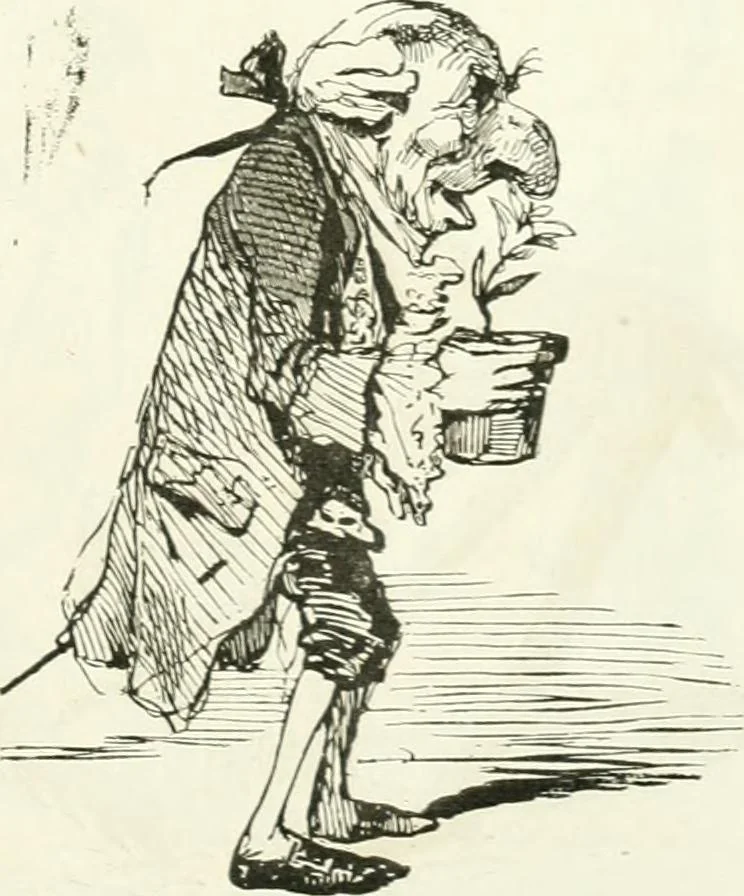 An illustration from Revue comique à l'usage des gens sérieux, 1848, leaf 474