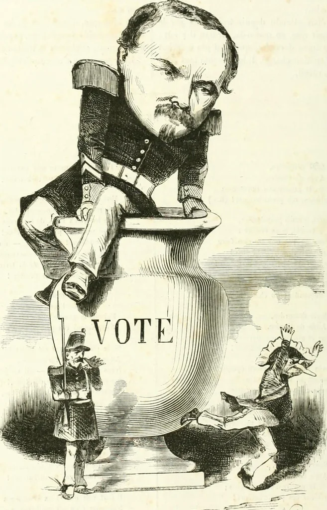 An illustration from Revue comique à l'usage des gens sérieux, 1848, leaf 479
