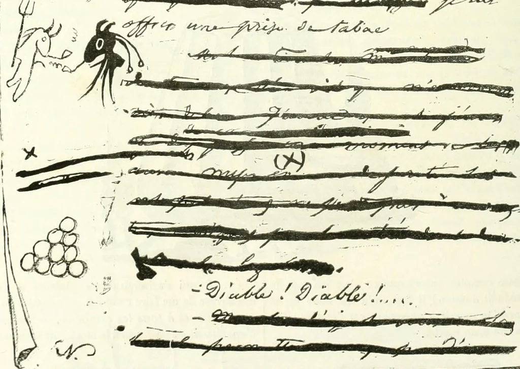 An illustration from Revue comique à l'usage des gens sérieux, 1848, leaf 485