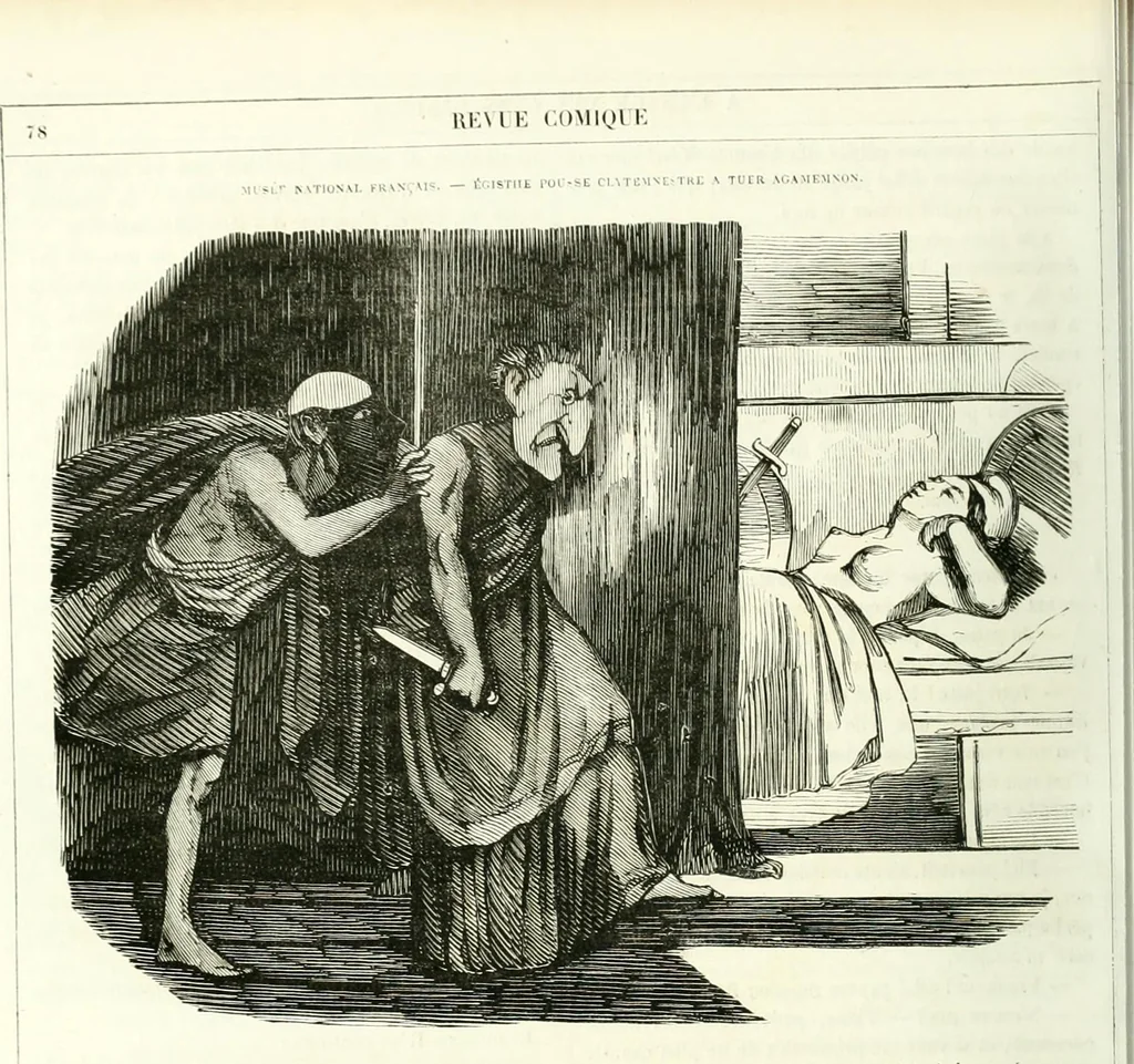 An illustration from Revue comique à l'usage des gens sérieux, 1848, leaf 505