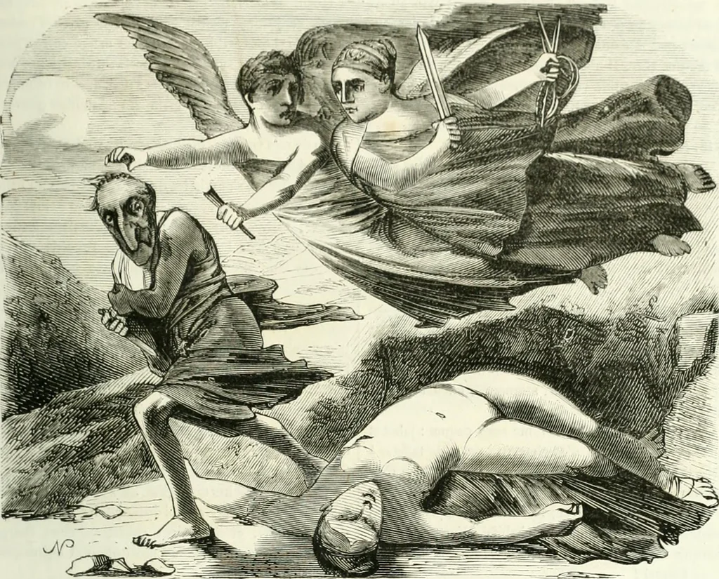 An illustration from Revue comique à l'usage des gens sérieux, 1848, leaf 506