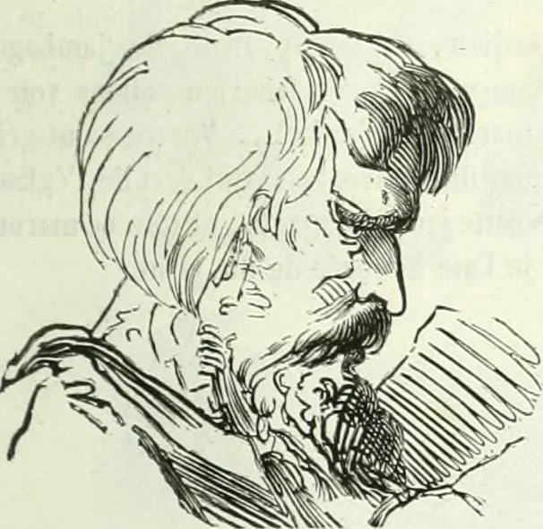 An illustration from Revue comique à l'usage des gens sérieux, 1848, leaf 516