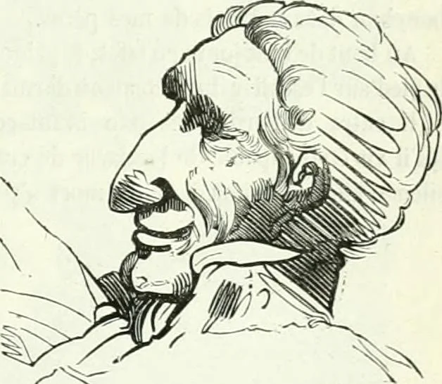 An illustration from Revue comique à l'usage des gens sérieux, 1848, leaf 516